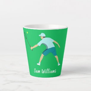 Tennis Latte Mug