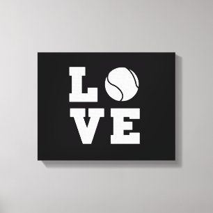 Tennis Love Canvas Print
