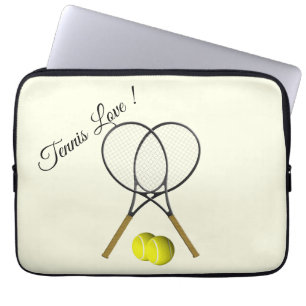 Tennis Love Doubles Laptop Sleeve