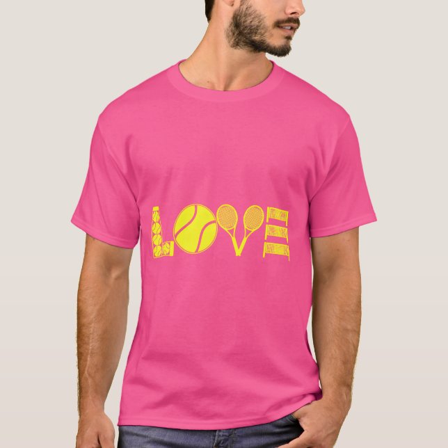 Tennis Love family T-Shirt (Front)