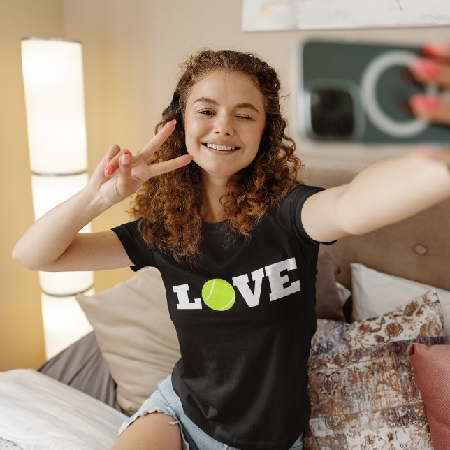 Tennis LOVE Girls T-Shirt (Tennis love girls t-shirt)
