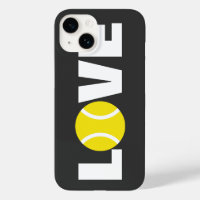 Tennis love iPhone 14 case cover with ball design