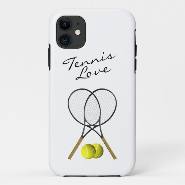 Tennis Love IPhone 5  Case (Back)
