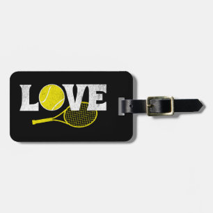 Tennis Love Luggage Tag