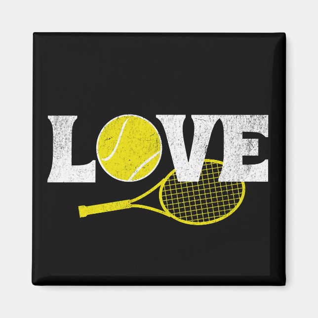Tennis Love Magnet (Front)