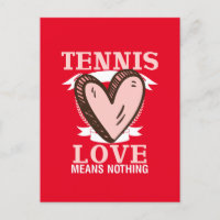 Tennis Love means nothing for Valentine's Day