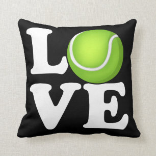 Tennis Love Tennis Fan Cushion