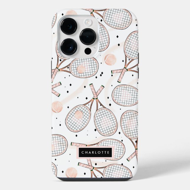 Tennis Lover Racket iPhone Case (Back)