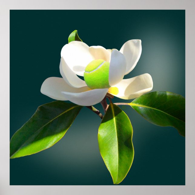 Tennis Magnolia, tennis Poster (Front)