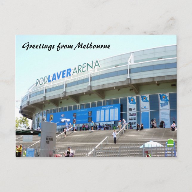 tennis melbourne postcard (Front)