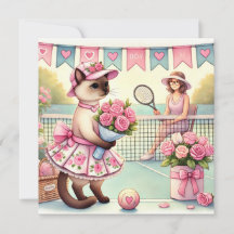Tennis Mother's Day for Cat Lovers