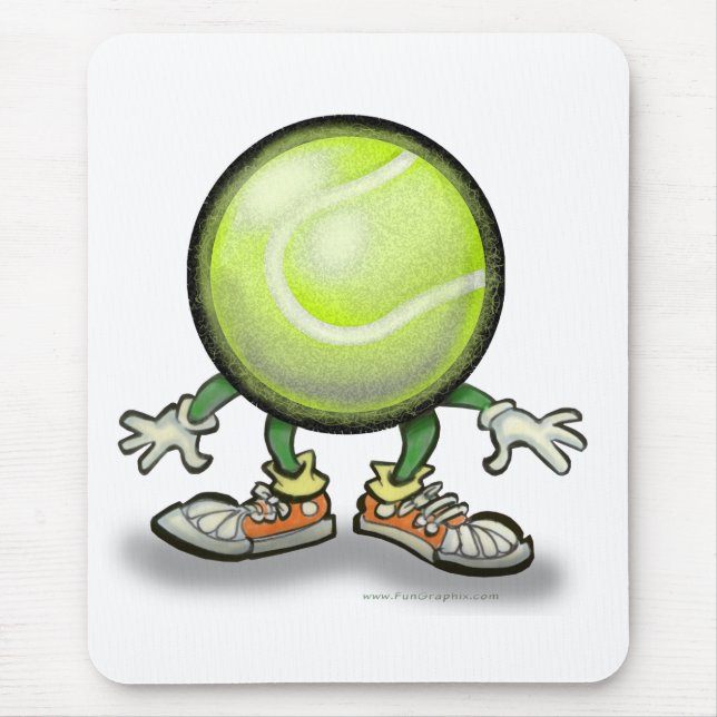 Tennis Mouse Pad (Front)