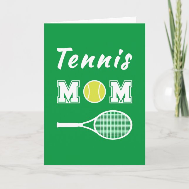 Tennis Mum Card (Front)