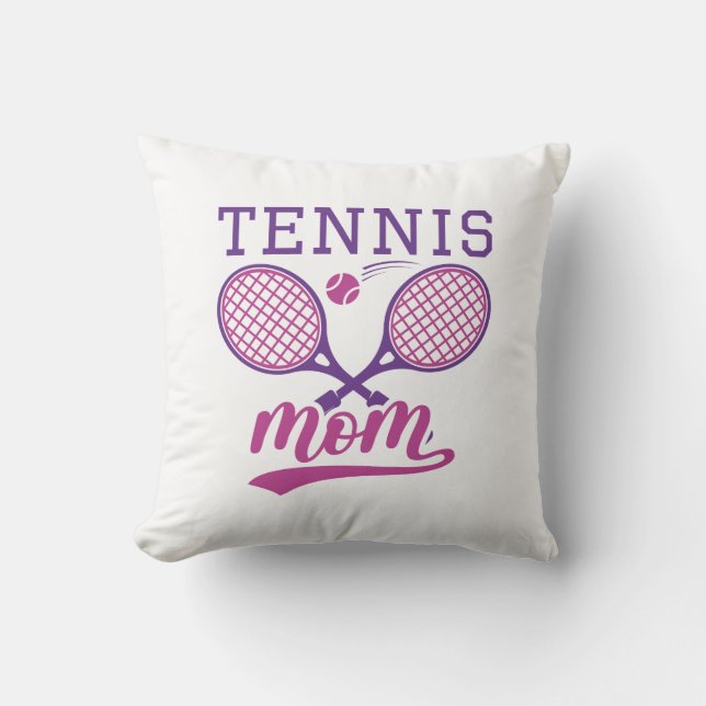 Tennis Mum Cushion (Front)