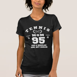 Tennis Mum Funny Sports Established 1995 T-Shirt