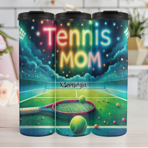 Tennis Mum Night Match Thermal Tumbler