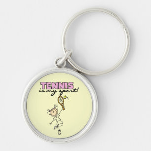 Tennis My Sport Tshirts and Gifts Key Ring