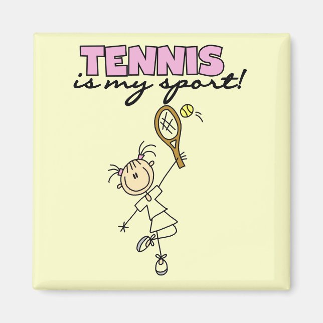Tennis My Sport Tshirts and Gifts Magnet (Front)