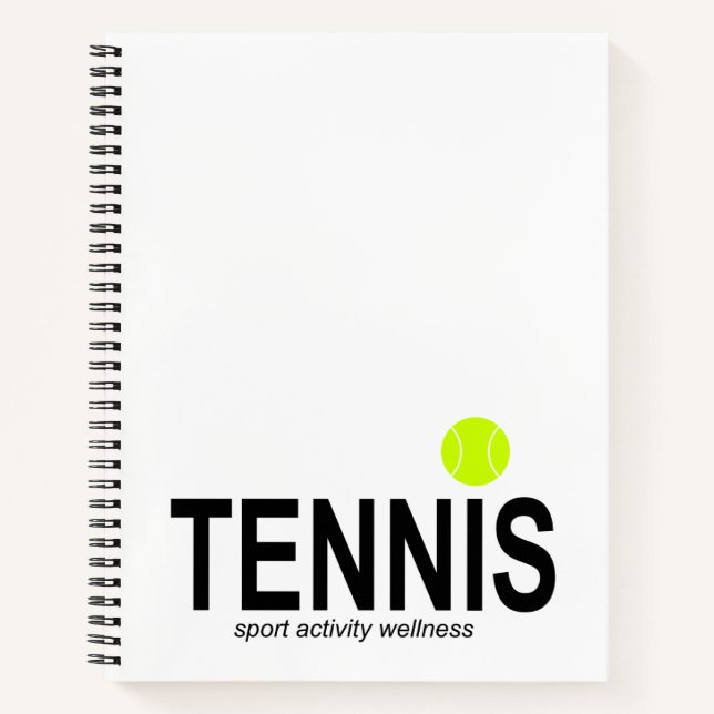 Tennis Notebook (Front)