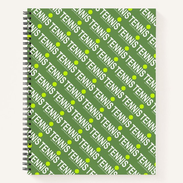 Tennis Notebook (Front)