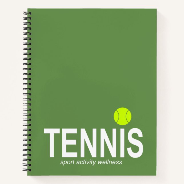 Tennis Notebook (Front)