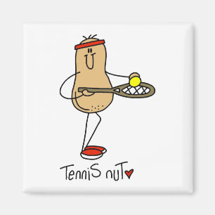 Tennis Nut T-shirts and GIfts Magnet