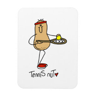 Tennis Nut T-shirts and GIfts Magnet