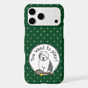 Tennis Old English Sheepdog (Grey 1) Dog Cute