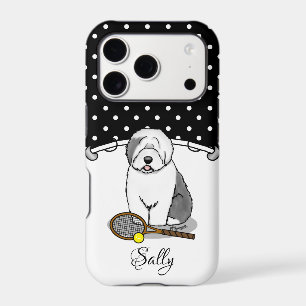 Tennis Old English Sheepdog (Grey 1) Dog Cute