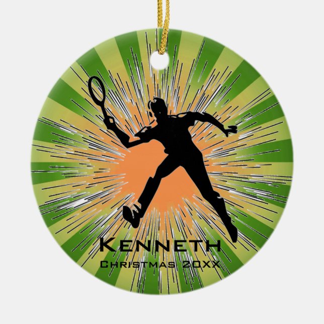 Tennis Ornament (Front)