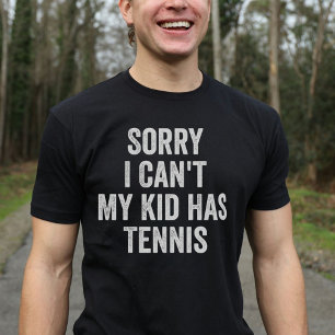 Tennis Parent Tennis Mum Dad Funny T-Shirt