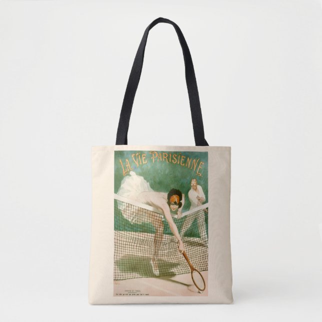 Tennis Party Tote Bag (Front)