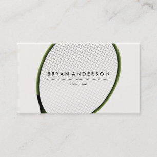 Tennis - Personal Business Card