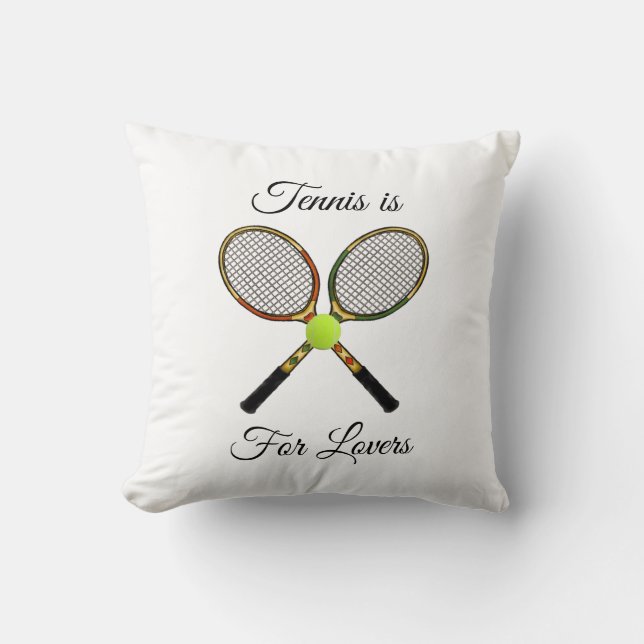 Tennis Pillow (Square) (Front)