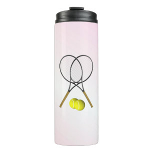 Tennis Pink Sports Thermal Tumbler
