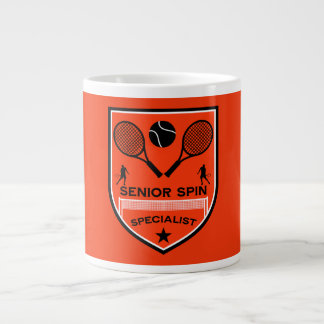 Tennis Player Accessory Gift Large Coffee Mug