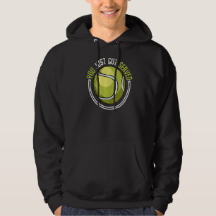 Tennis Player Ball Retro Football Coach Fan Hoodie