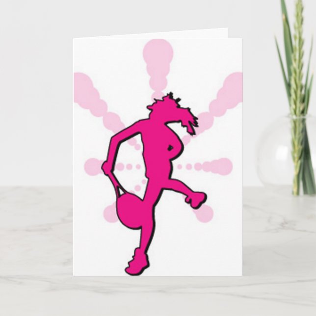 Tennis player card (Front)