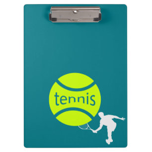 Tennis player clipboard