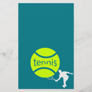 Tennis player flyer