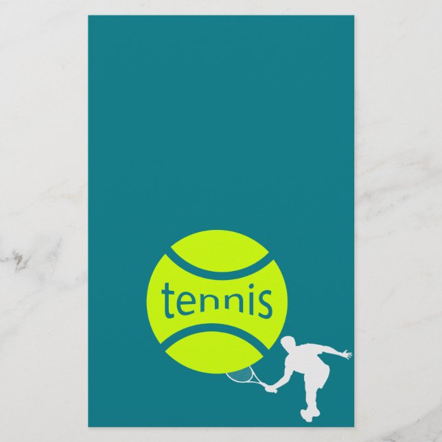 Tennis player flyer (Front)