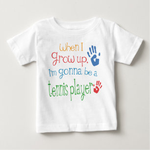 Tennis Player (Future) Infant Baby T-Shirt