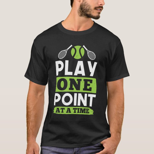 Tennis Player Gift T-Shirt (Front)