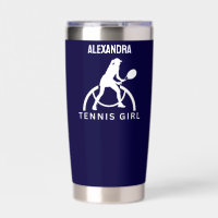 Tennis Player Girl, Tennis Girl Birthday Insulate