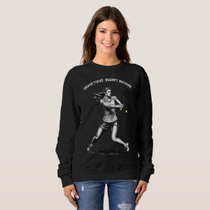 Tennis Player Graphic T-Shirt – Dynamic Sports Sweatshirt