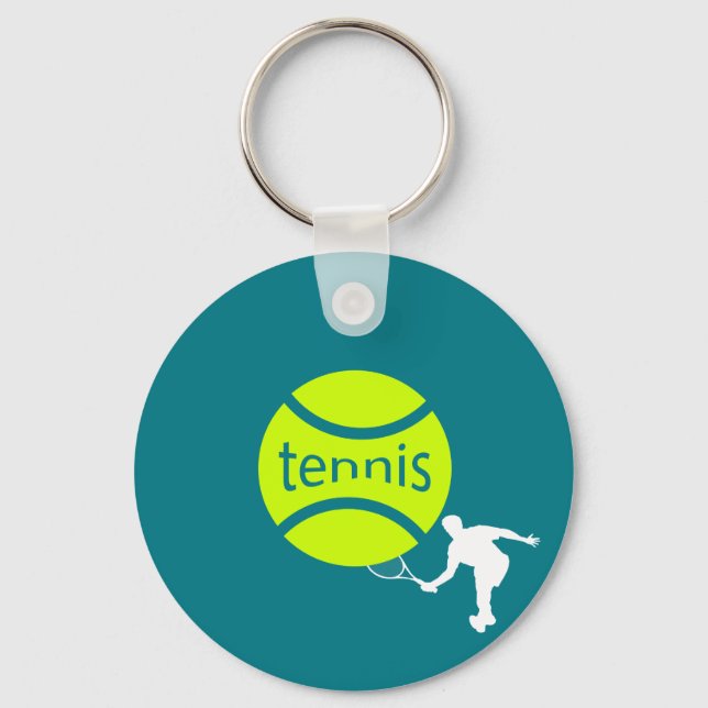 Tennis player key ring (Front)