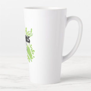 Tennis Player Livin That Tennis Mum Life Latte Mug