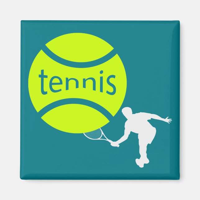 Tennis player magnet (Front)