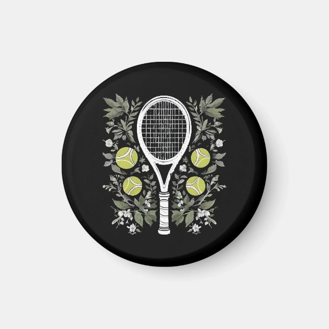 Tennis Player Magnet (Front)