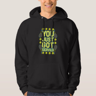 Tennis Player Meme You Just Got Served Tennis Hoodie